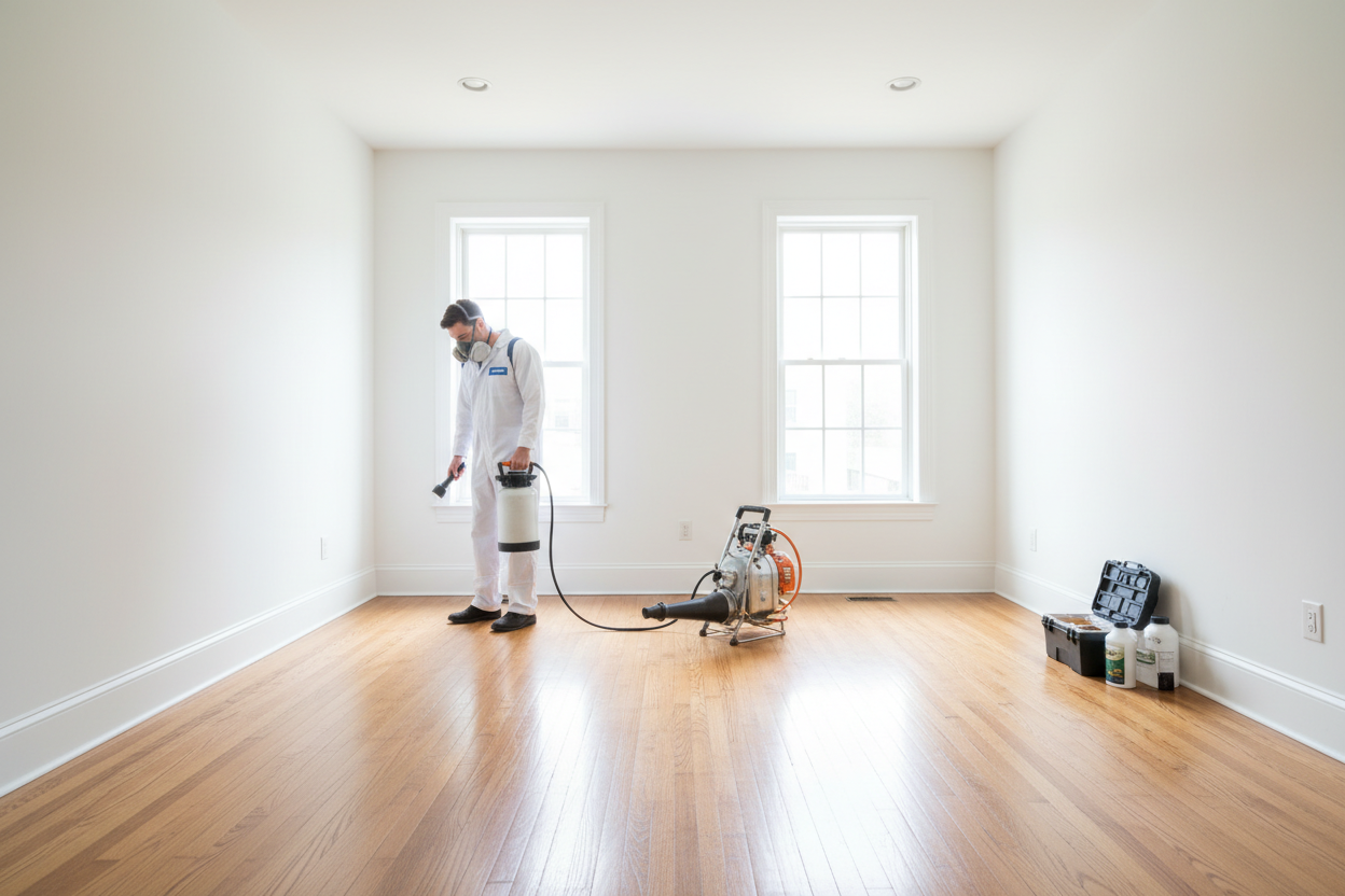 pest contorl empty house