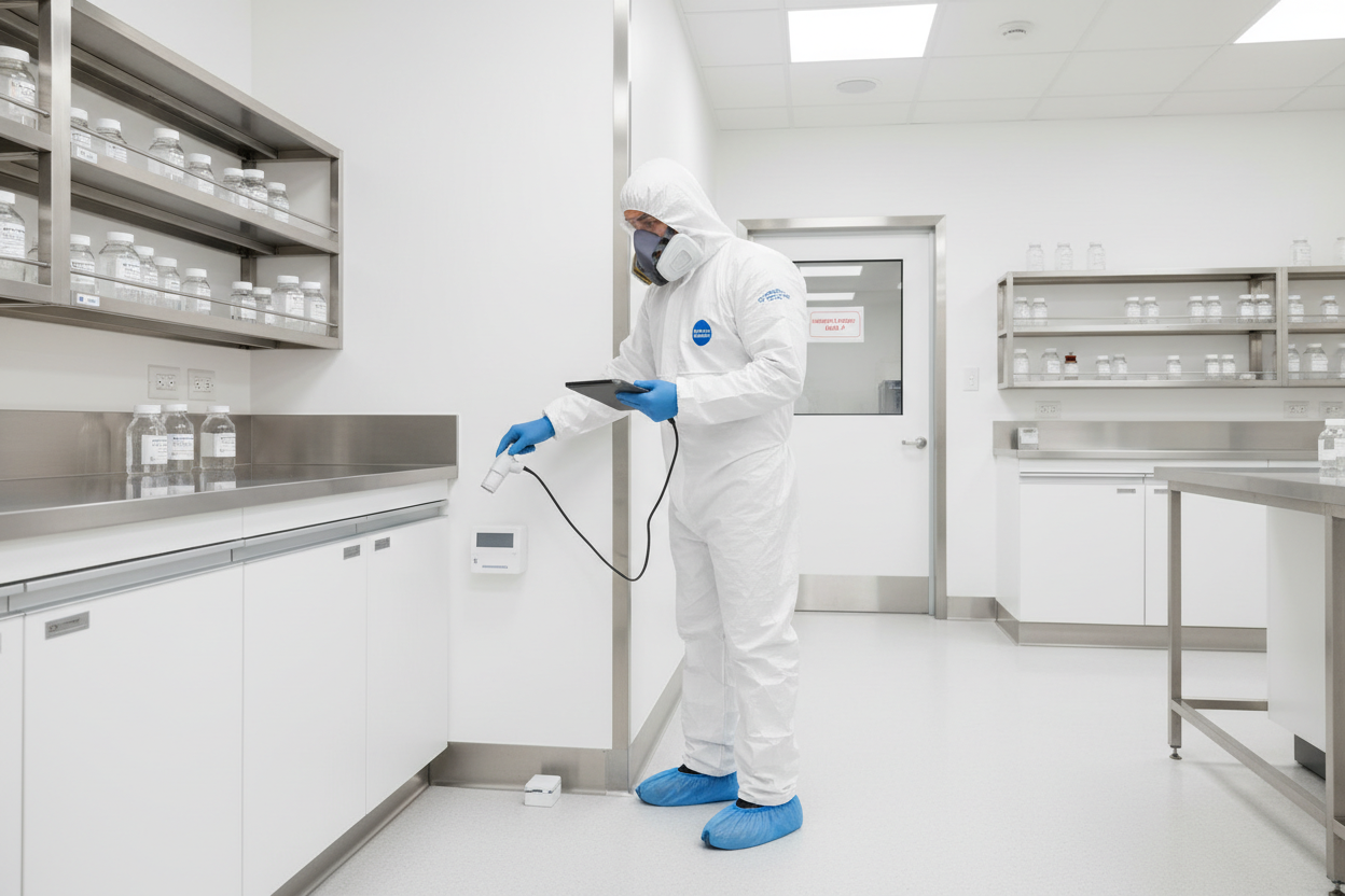 pest control in pharmaceutical fascility